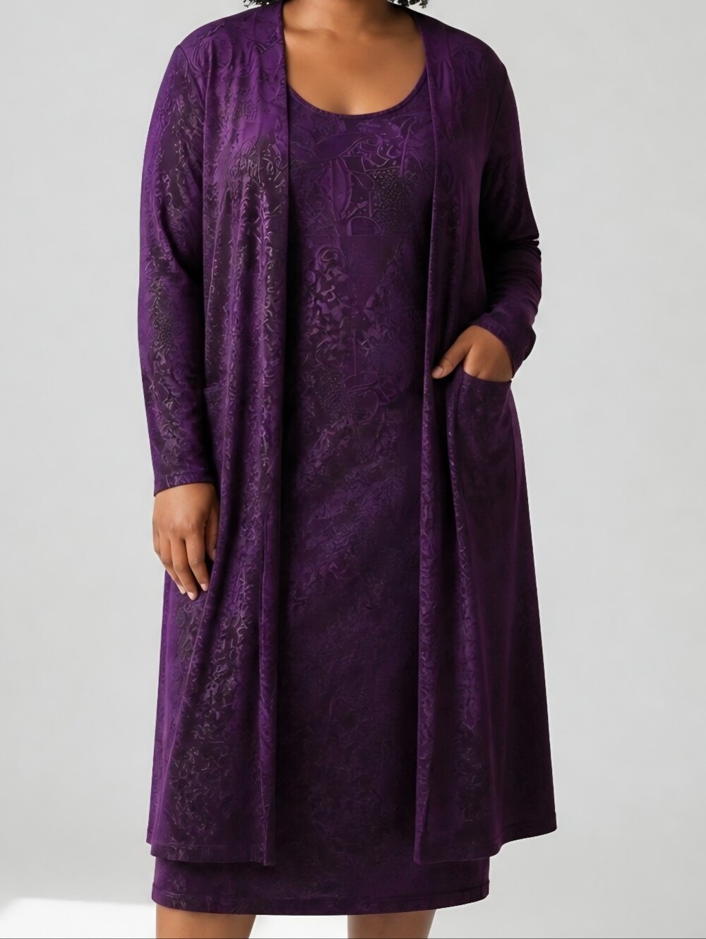 Connected Duster/Dress One Piece